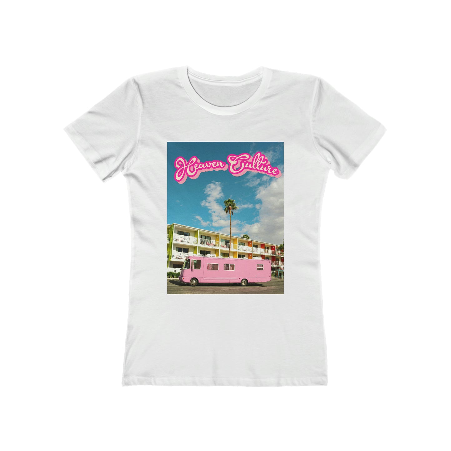 Women's Heaven Culture Tee: Palm Springs Edition