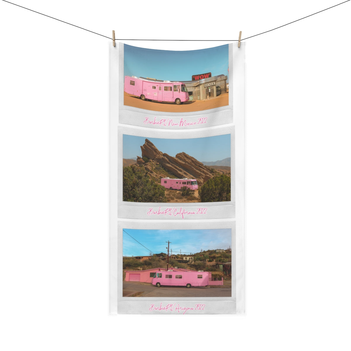 Heaven Culture Towel: Polaroid Collection